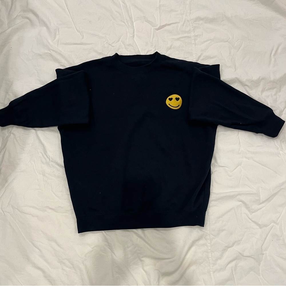 Dark blue hoodie